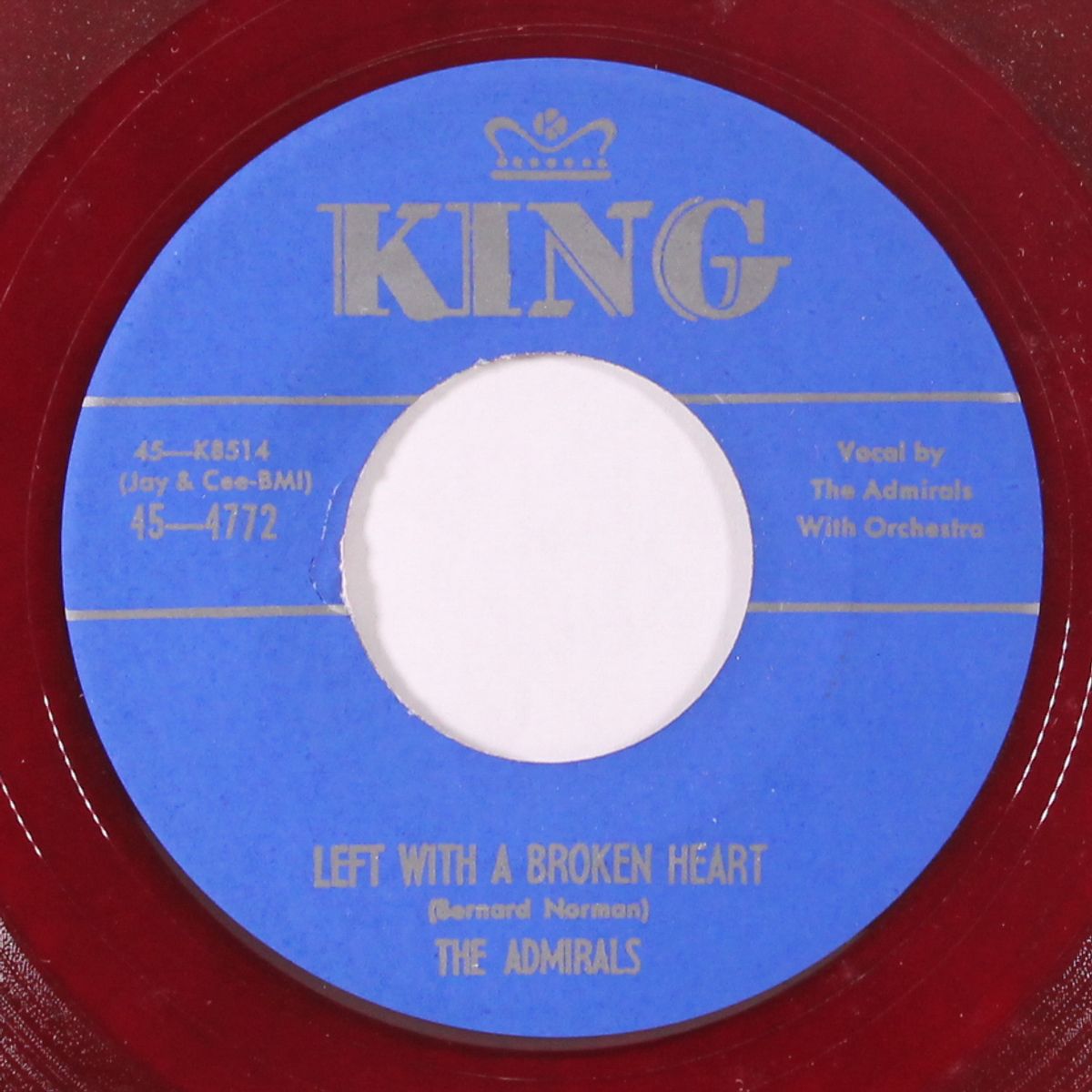 oh yes / left with a broken heart by ADMIRALS