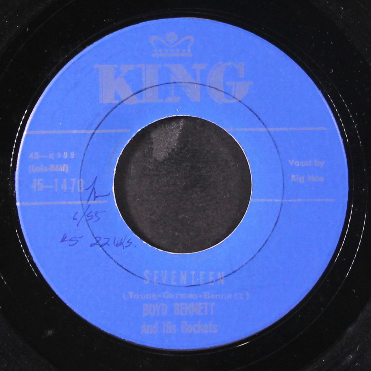 seventeen / my boy-flat top by BOYD BENNETT