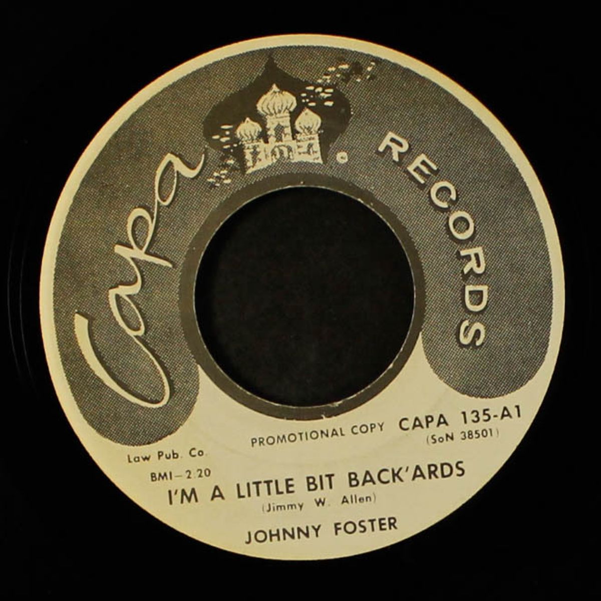 tomorrow i'll have heartaches / i'm a little bit back'ards by JOHNNY FOSTER