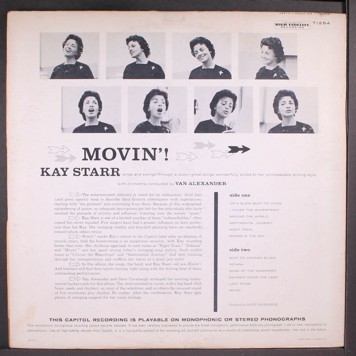 movin' by KAY STARR