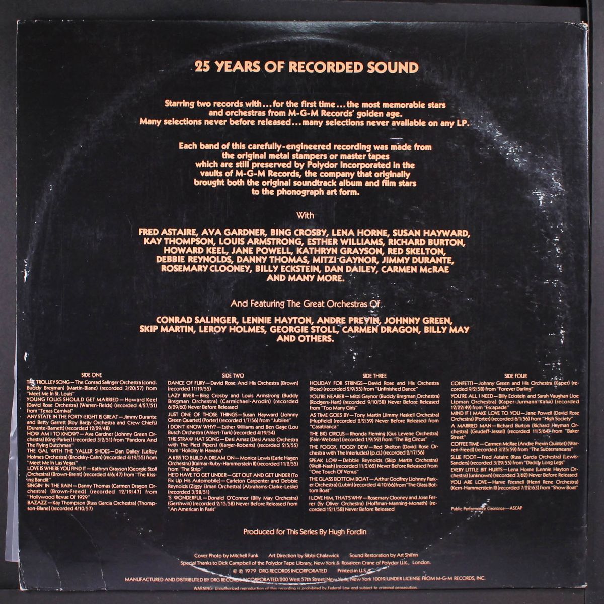 25 years of recorded sound from the vaults of mgm records, vol. 1 by VARIOUS