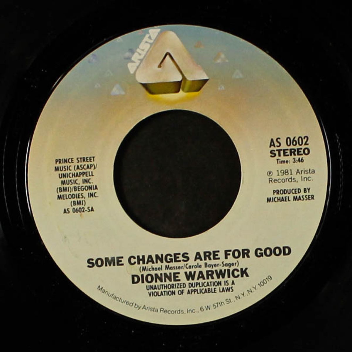 some changes are good / this time is ours by DIONNE WARWICK