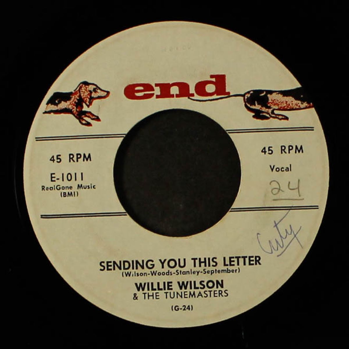 sending you this letter / i've lied by WILLIE WILSON & TUNEMASTERS