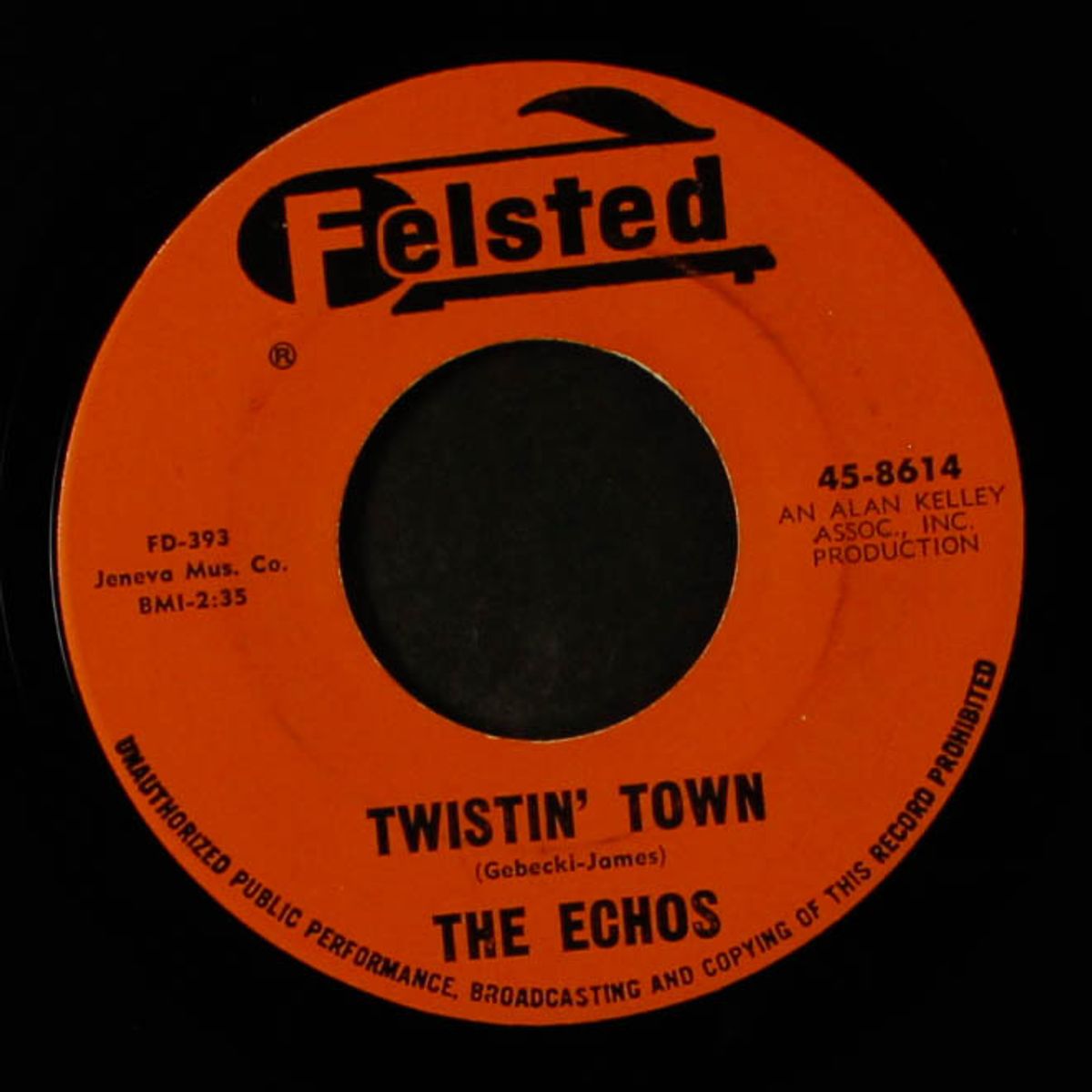 angel of love / twistin' town by ECHOS