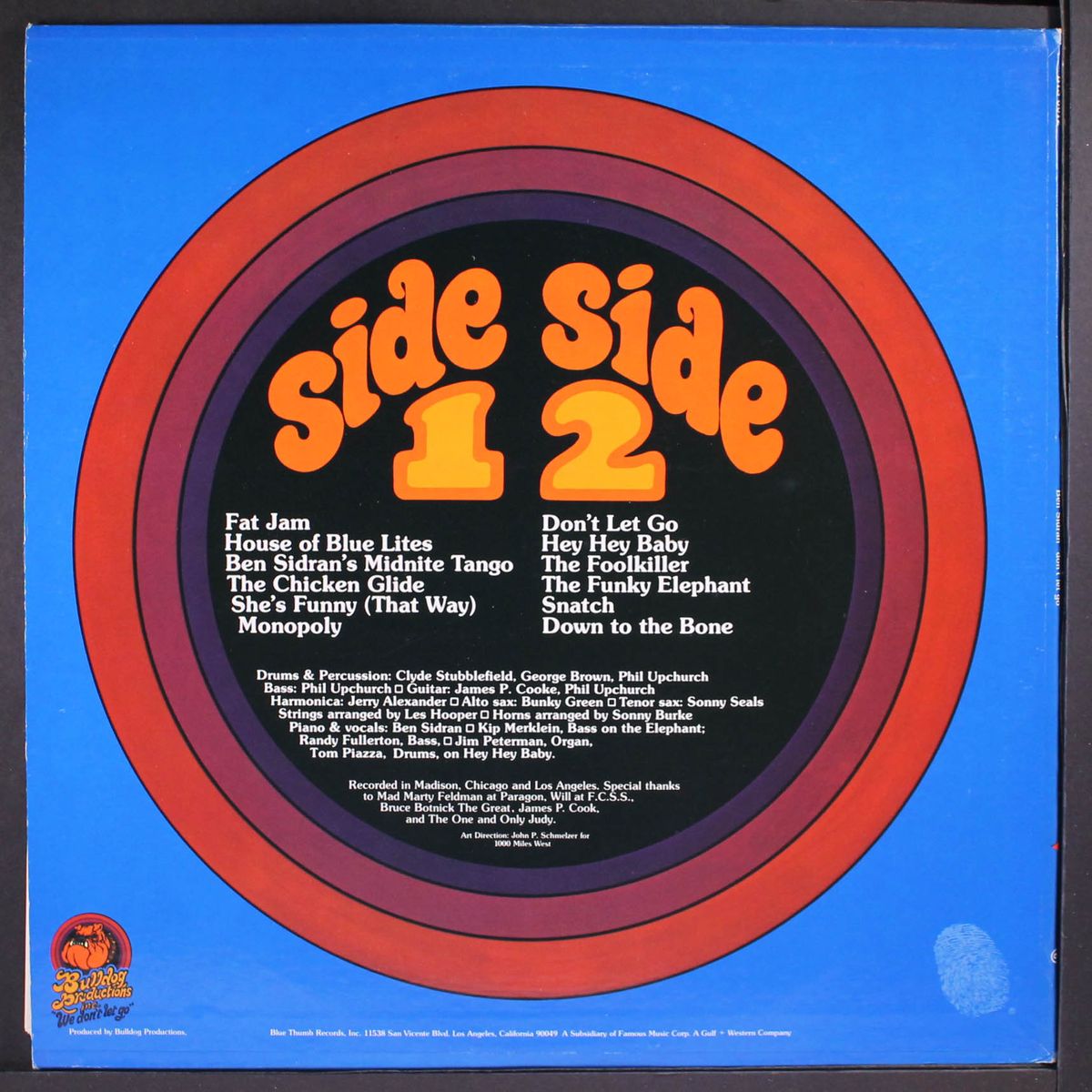 don't let go by BEN SIDRAN