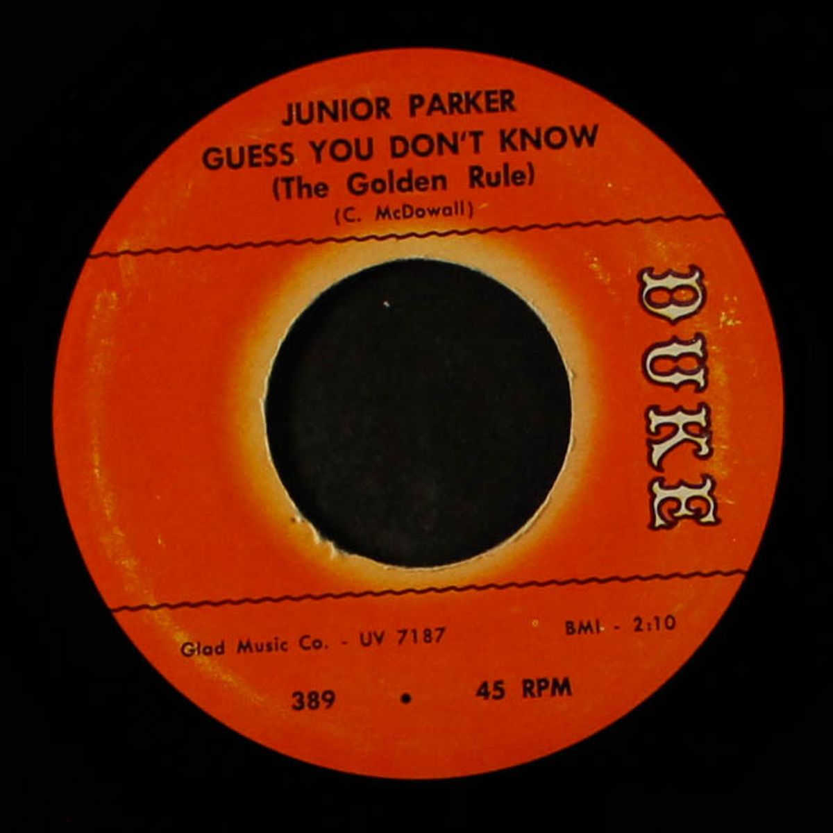 crying for my baby / guess you don't know by JUNIOR PARKER