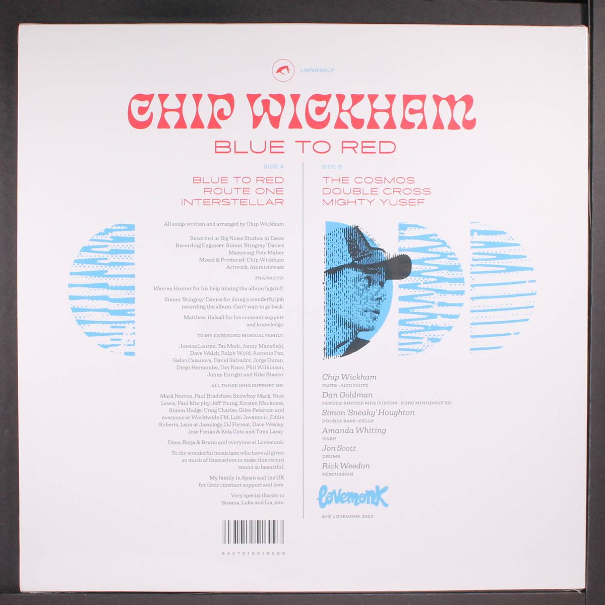 blue to red by CHIP WICKHAM