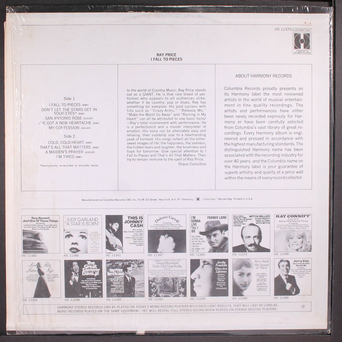 i fall to pieces by RAY PRICE