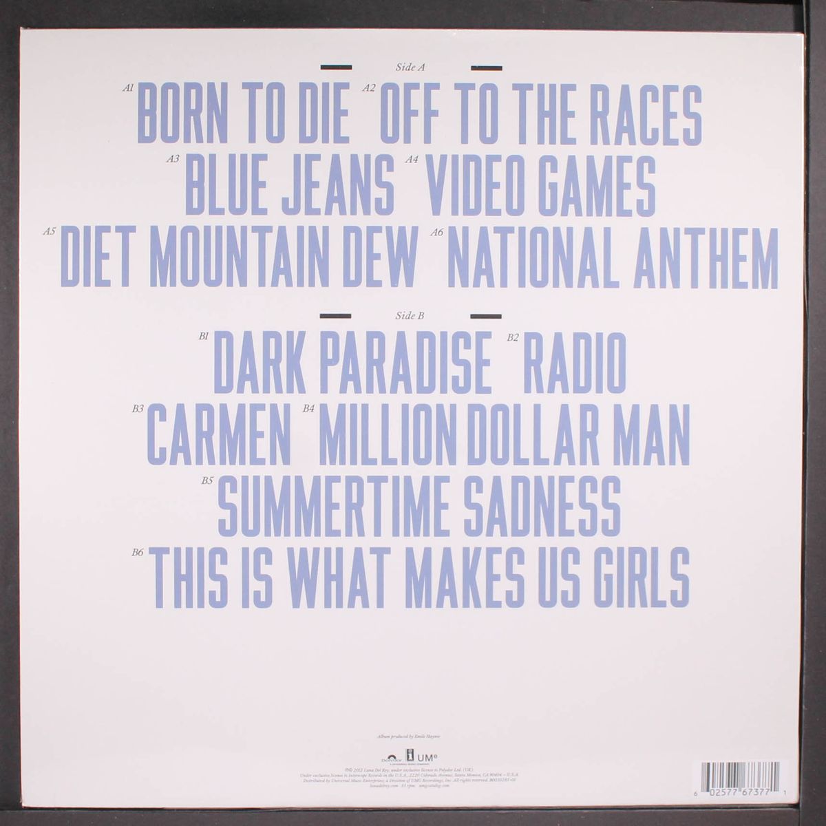 born to die by LANA DEL REY