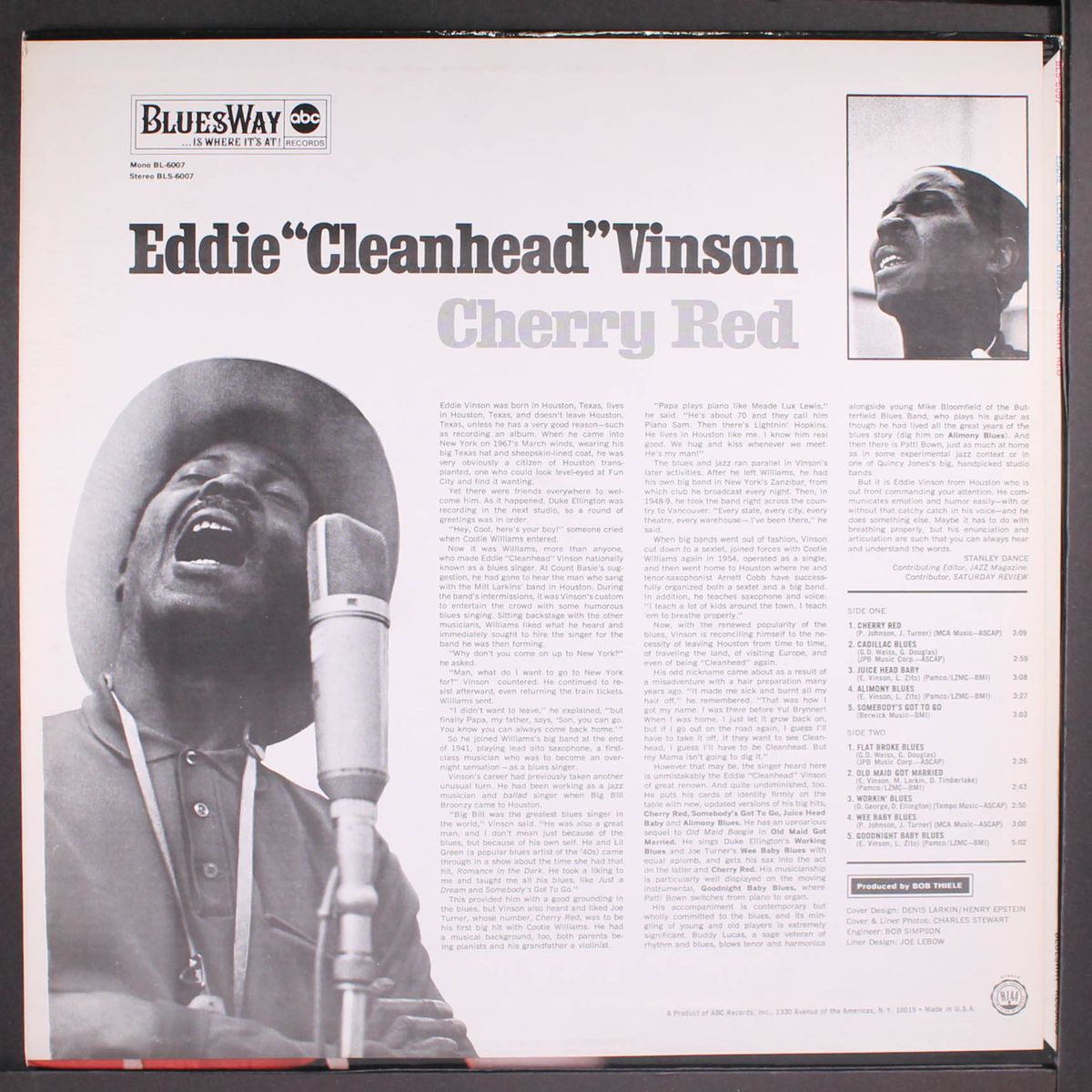 cherry red by EDDIE 'CLEANHEAD' VINSON