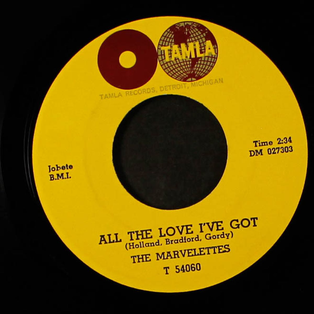 playboy / all the love i've got by MARVELETTES