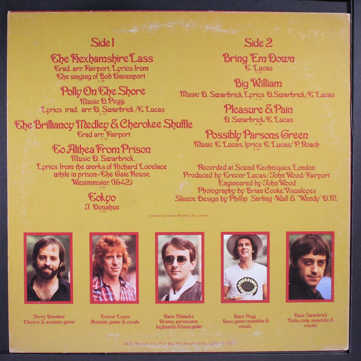 nine by FAIRPORT CONVENTION