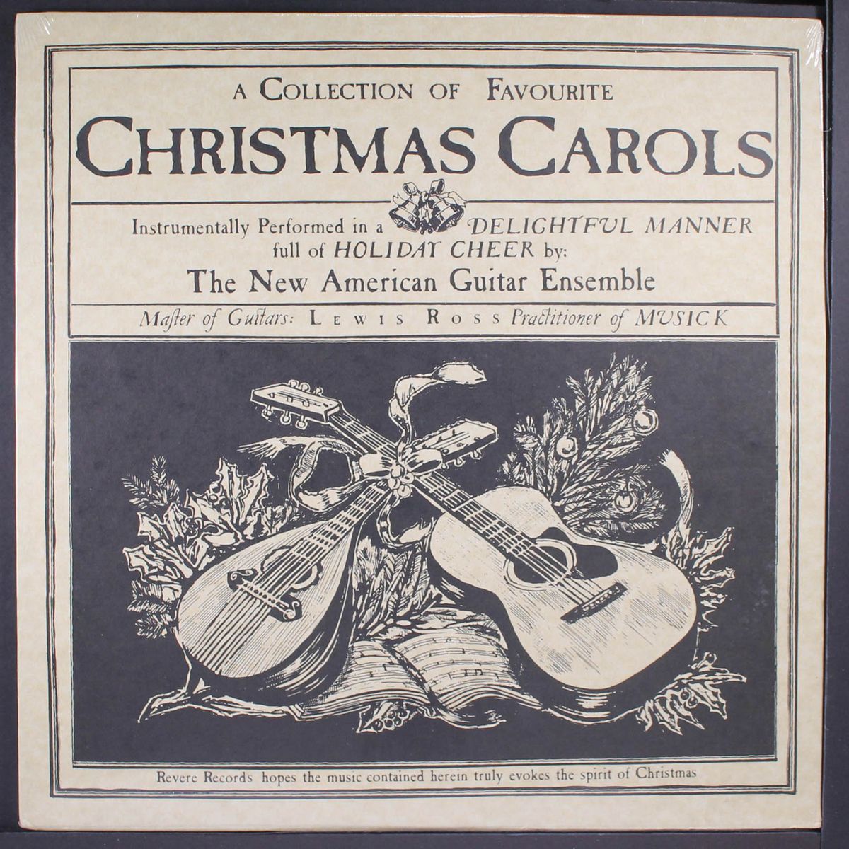 a collection of favourite christmas carols by NEW AMERICAN GUITAR ENSEMBLE, THE