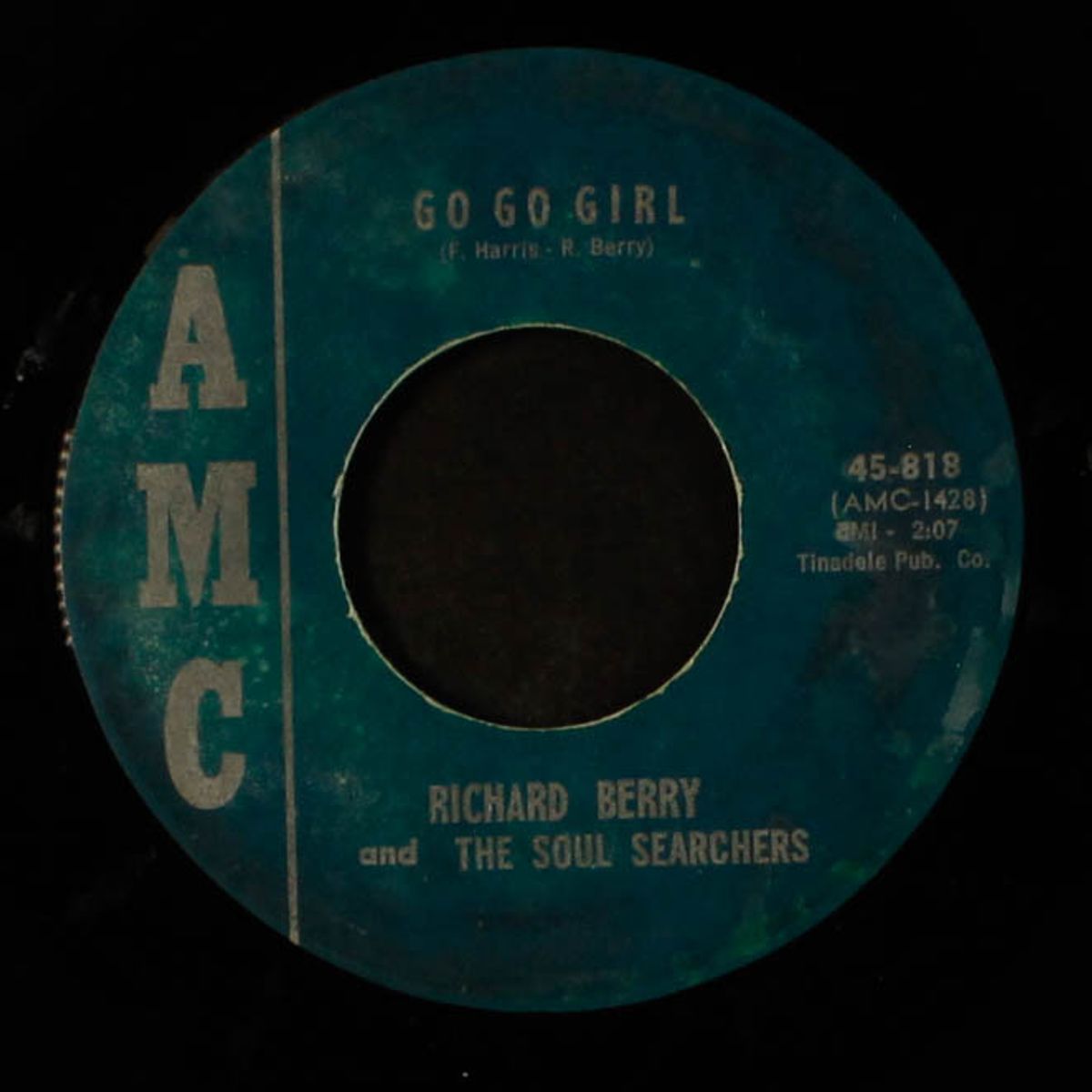 go go girl / breaking in a new heart by RICHARD BERRY