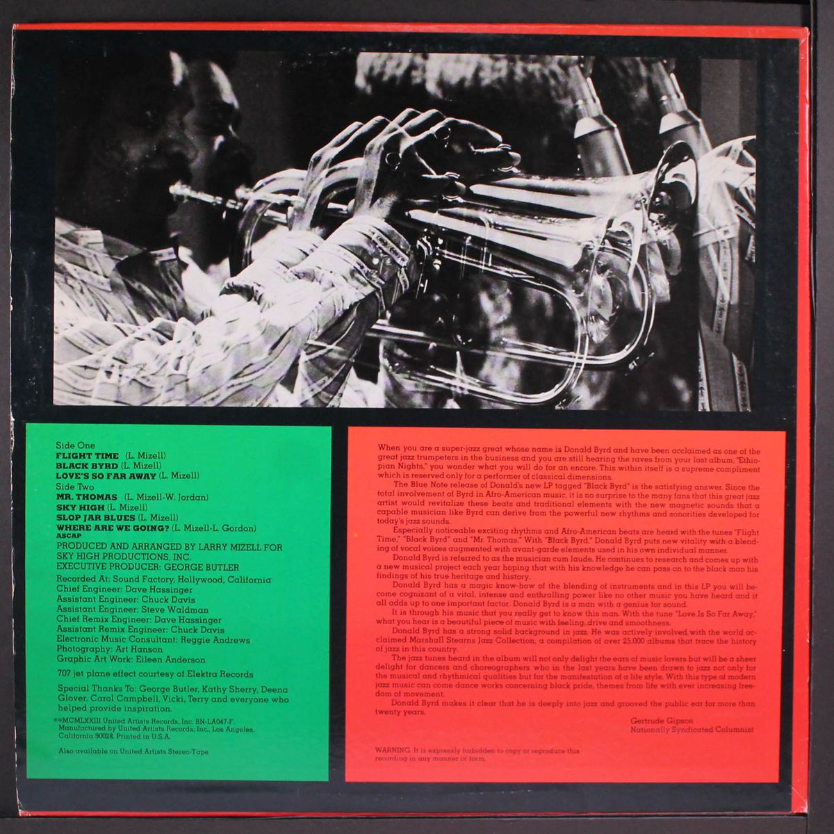black byrd by DONALD BYRD