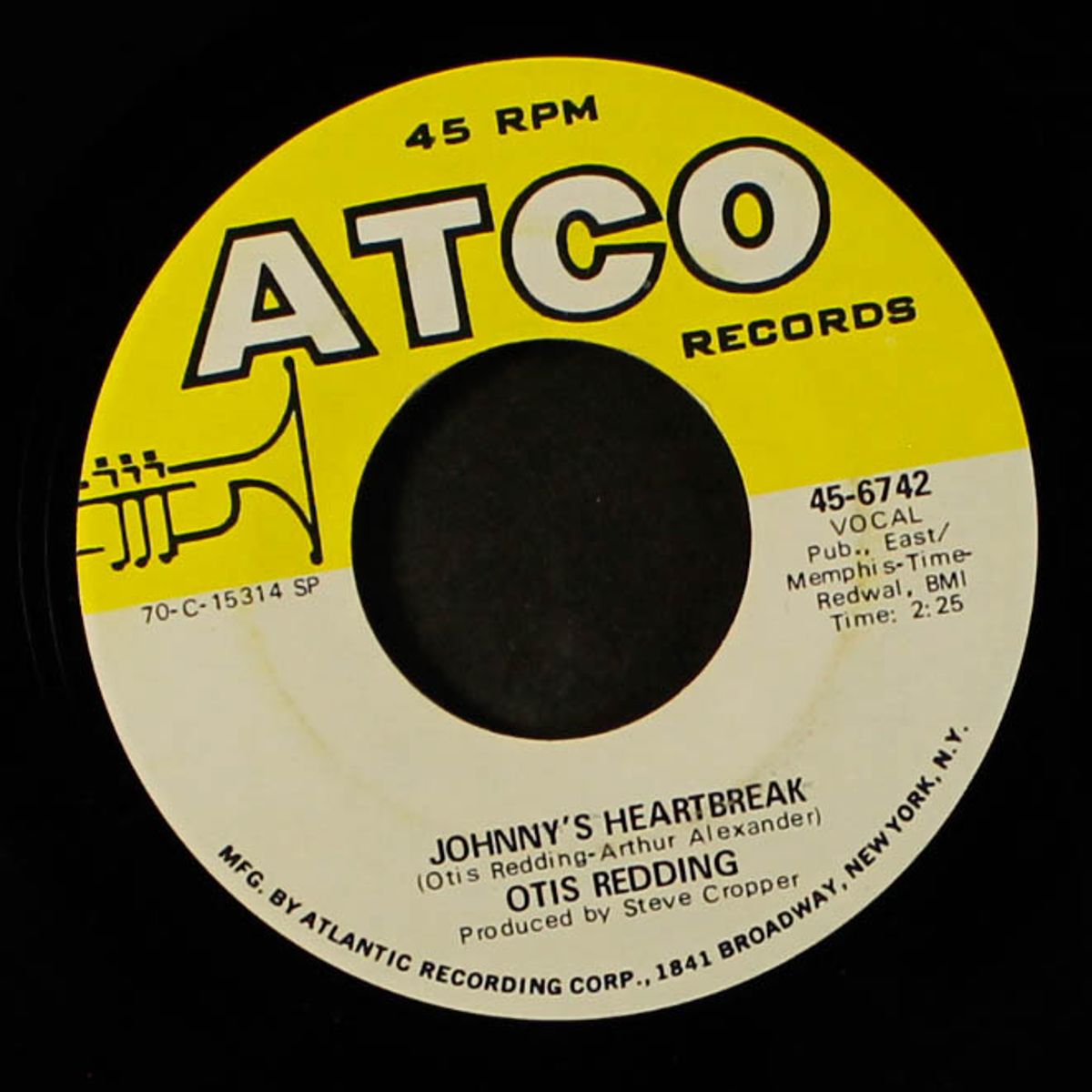 demonstration / johnny's heartbreak by OTIS REDDING