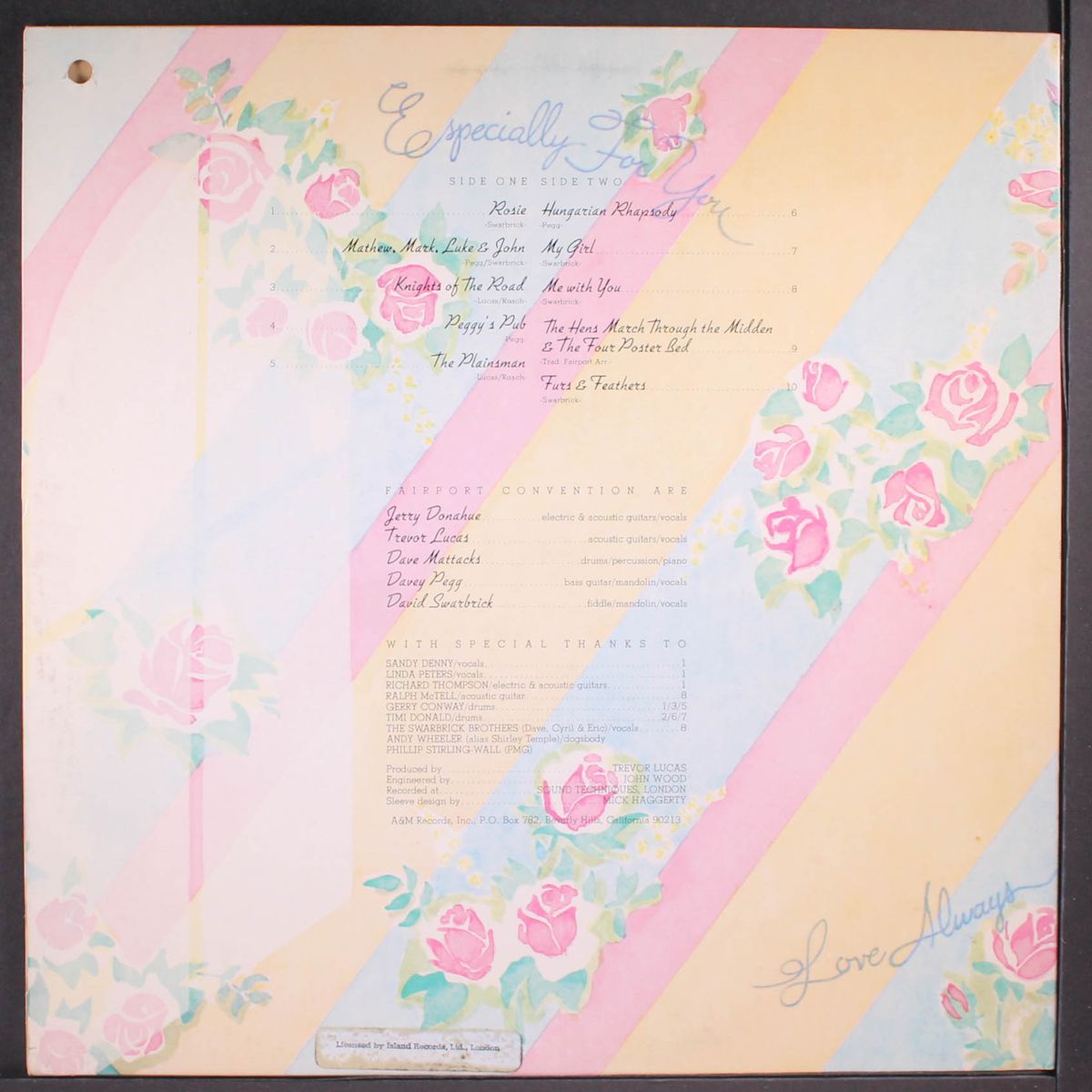 rosie by FAIRPORT CONVENTION