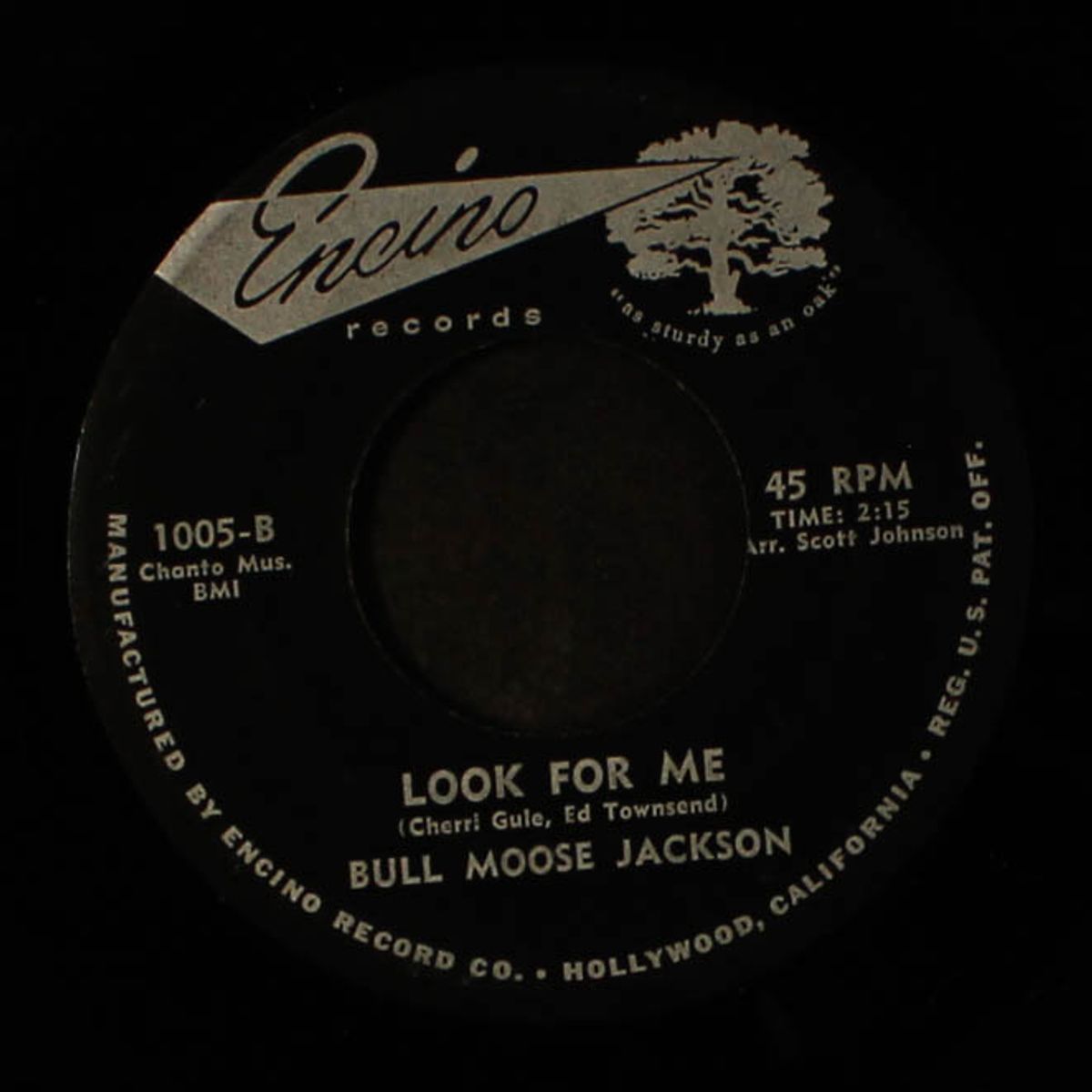 just as i am / look for me by BULL MOOSE JACKSON