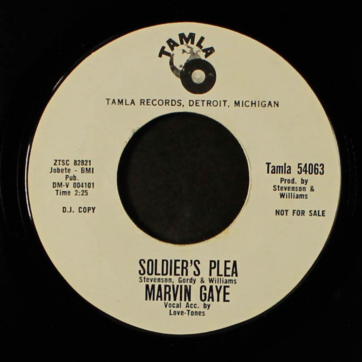 soldier's plea / taking my time by MARVIN GAYE