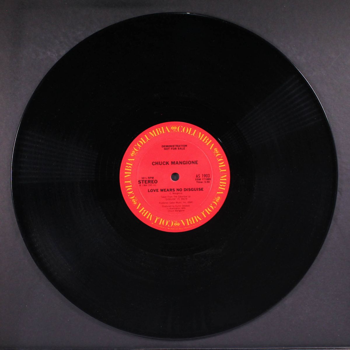 diana "d" / love wears no disguise by CHUCK MANGIONE