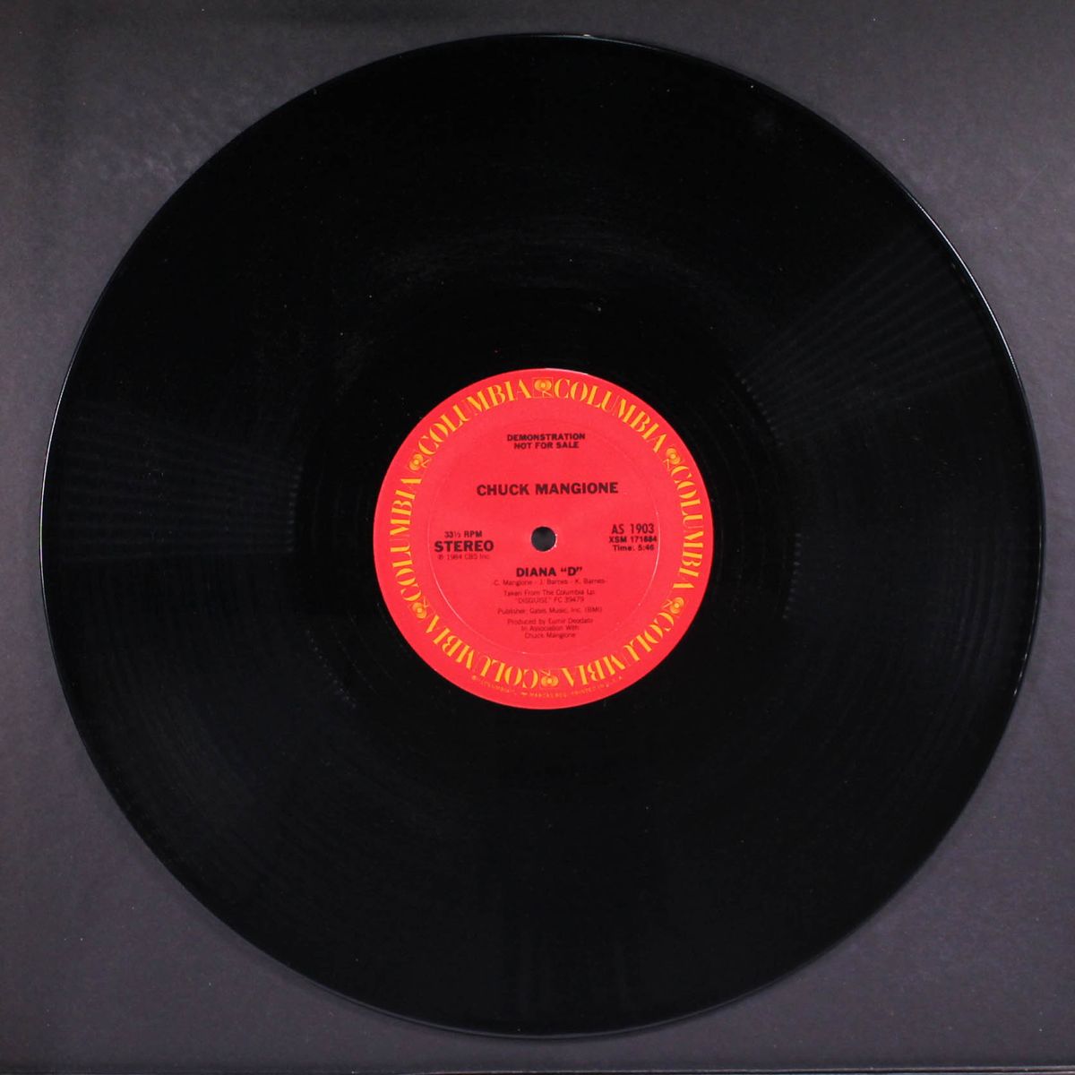 diana "d" / love wears no disguise by CHUCK MANGIONE