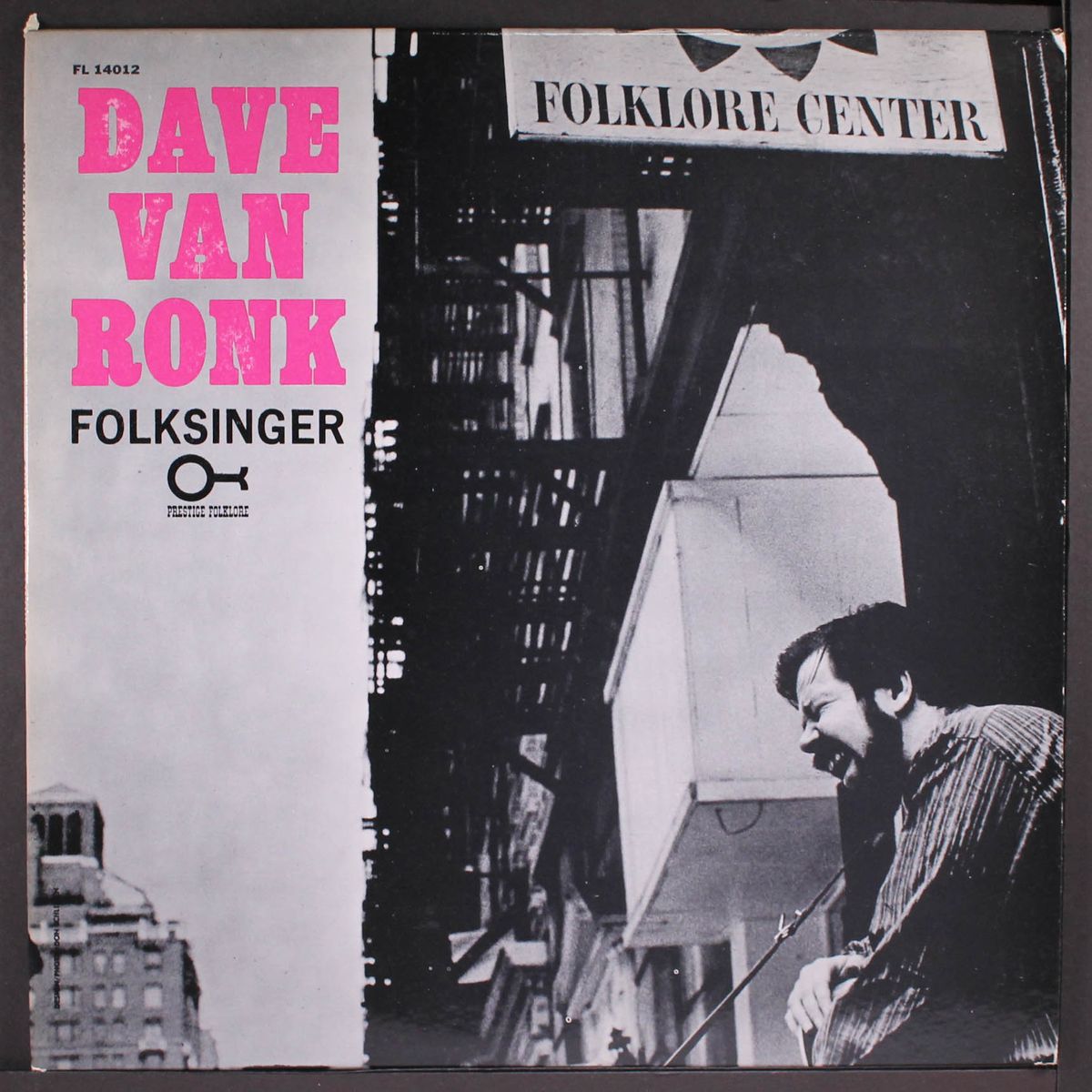 folksinger by DAVE VAN RONK