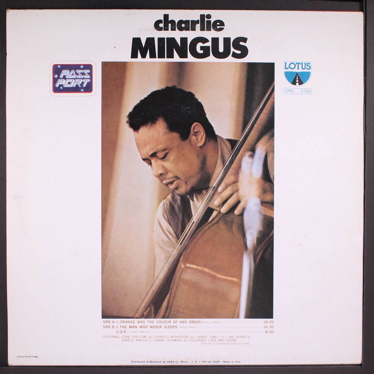 statements by CHARLIE MINGUS