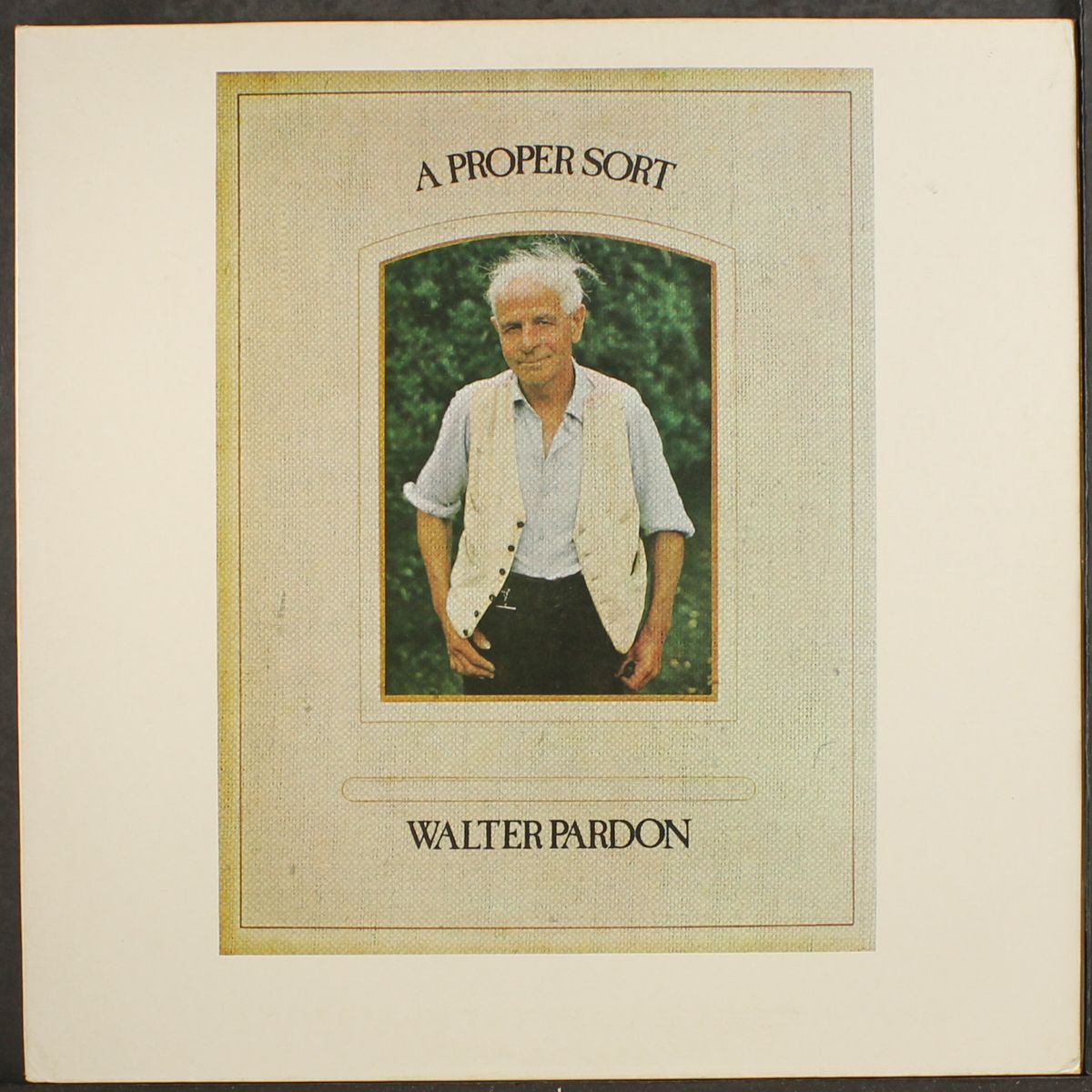 a proper sort by WALTER PARDON