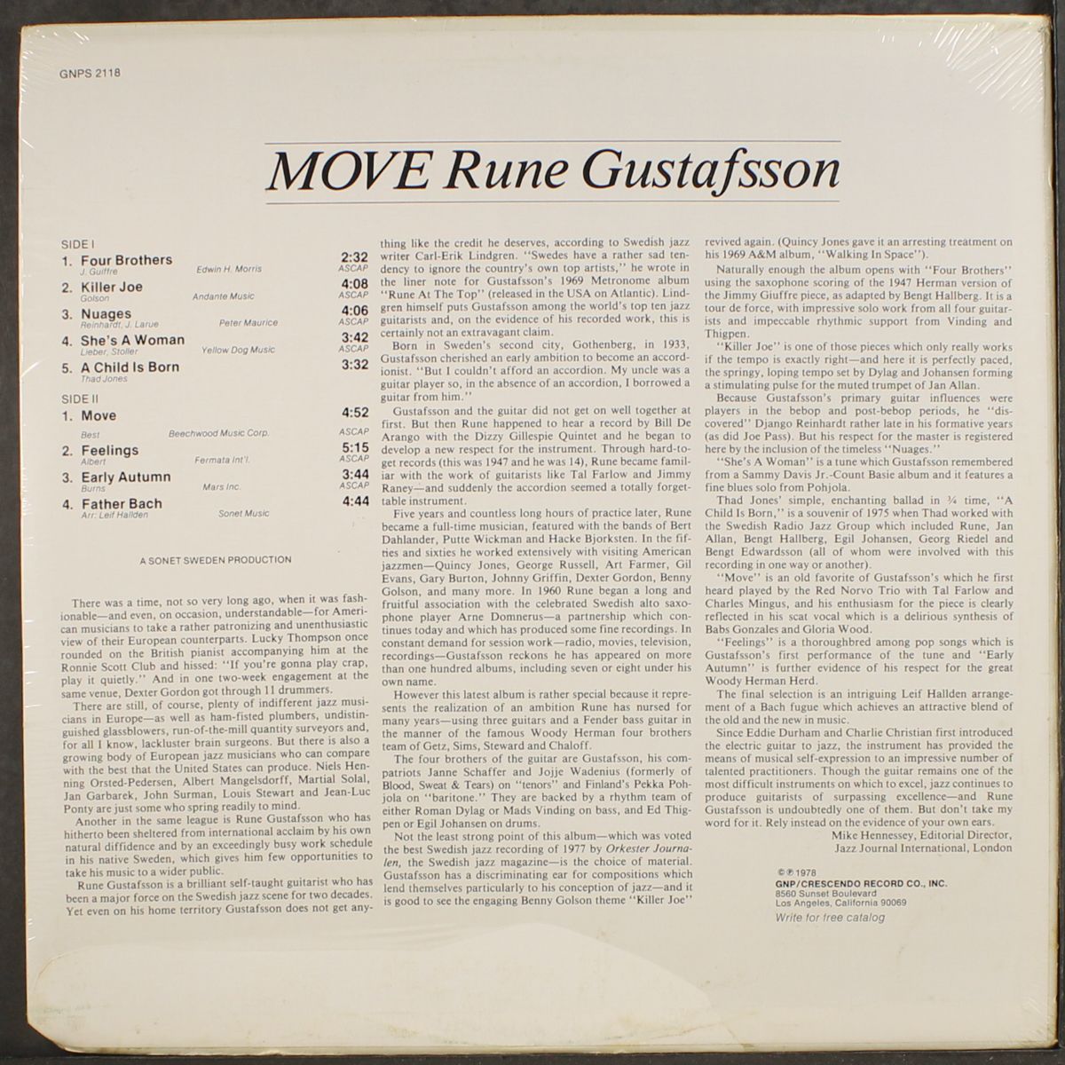 move by RUNE GUSTAFSSON