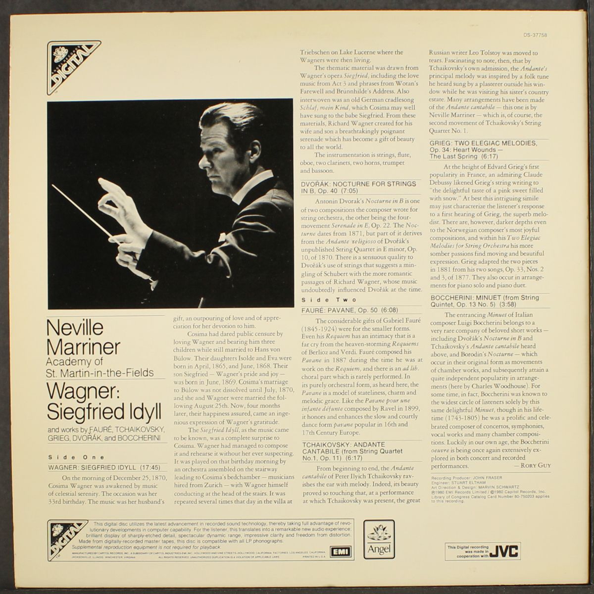 wagner: siegfried idyll by NEVILLE MARRINER