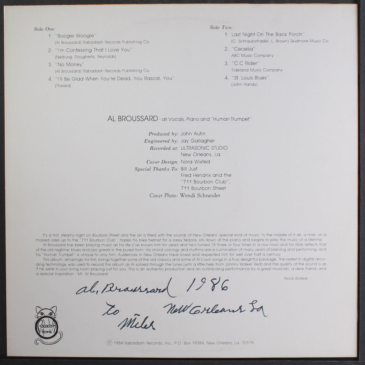 the music of a lifetime by AL BROUSSARD