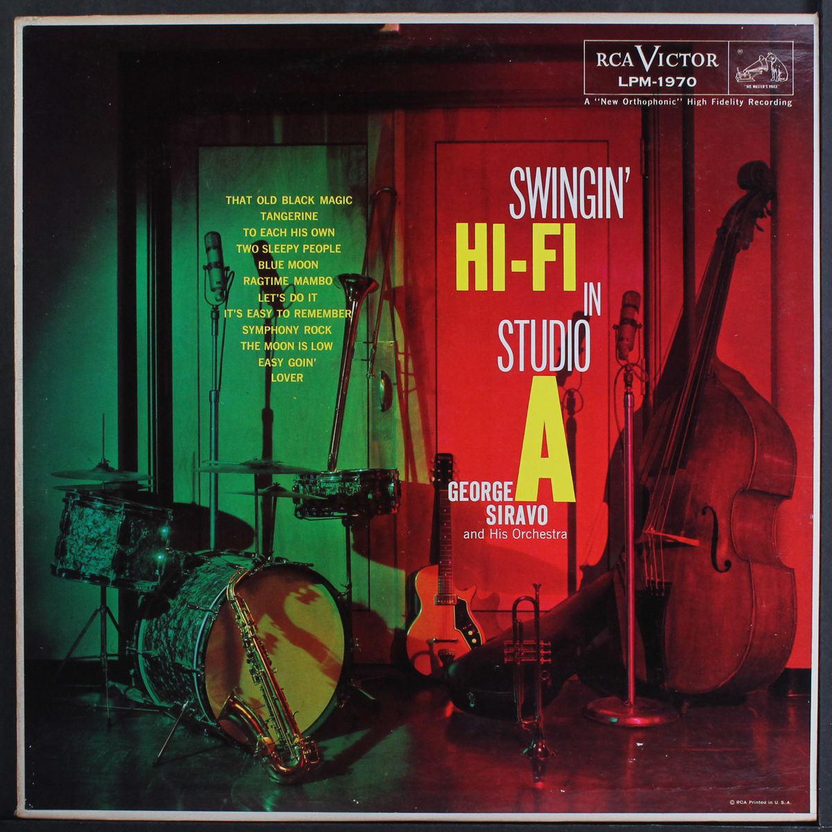 swingin' hi-fi in studio a by GEORGE SIRAVO