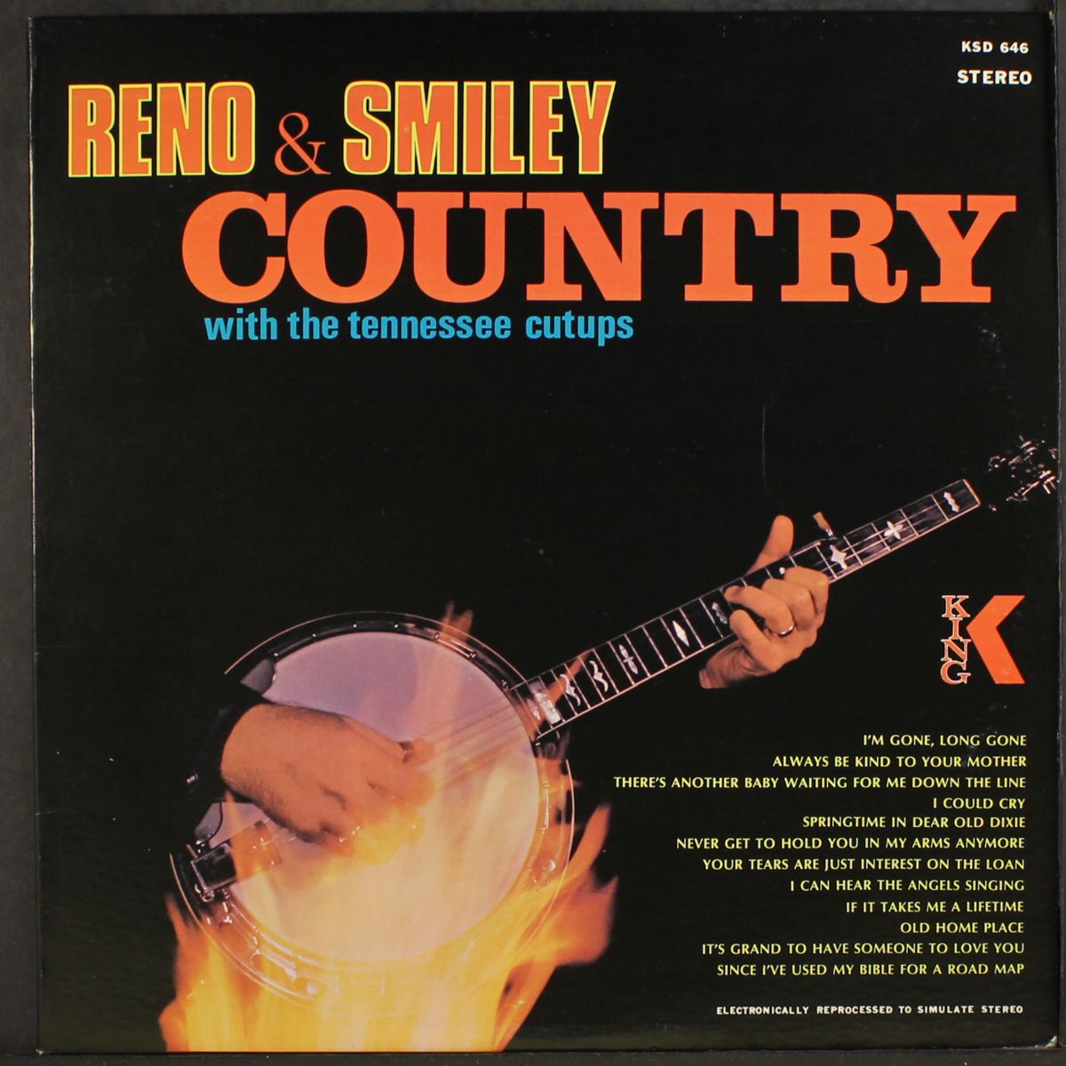 a variety of country songs by RENO & SMILEY