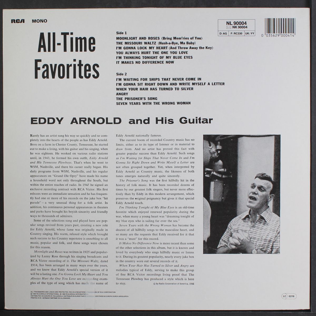 all-time favorites by EDDY ARNOLD