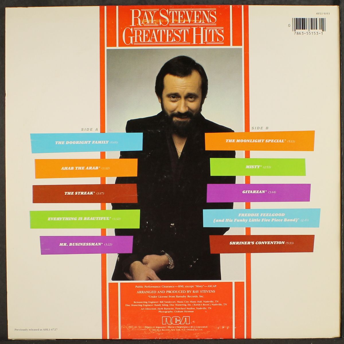 greatest hits by RAY STEVENS