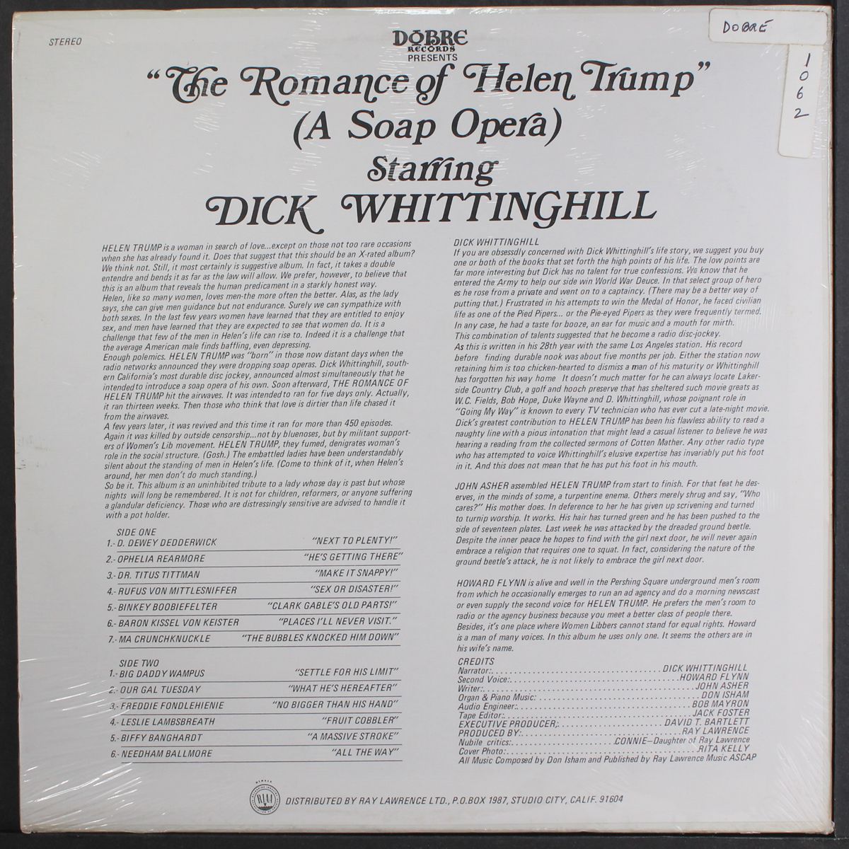 the romance of helen trump by DICK WHITTINGHILL