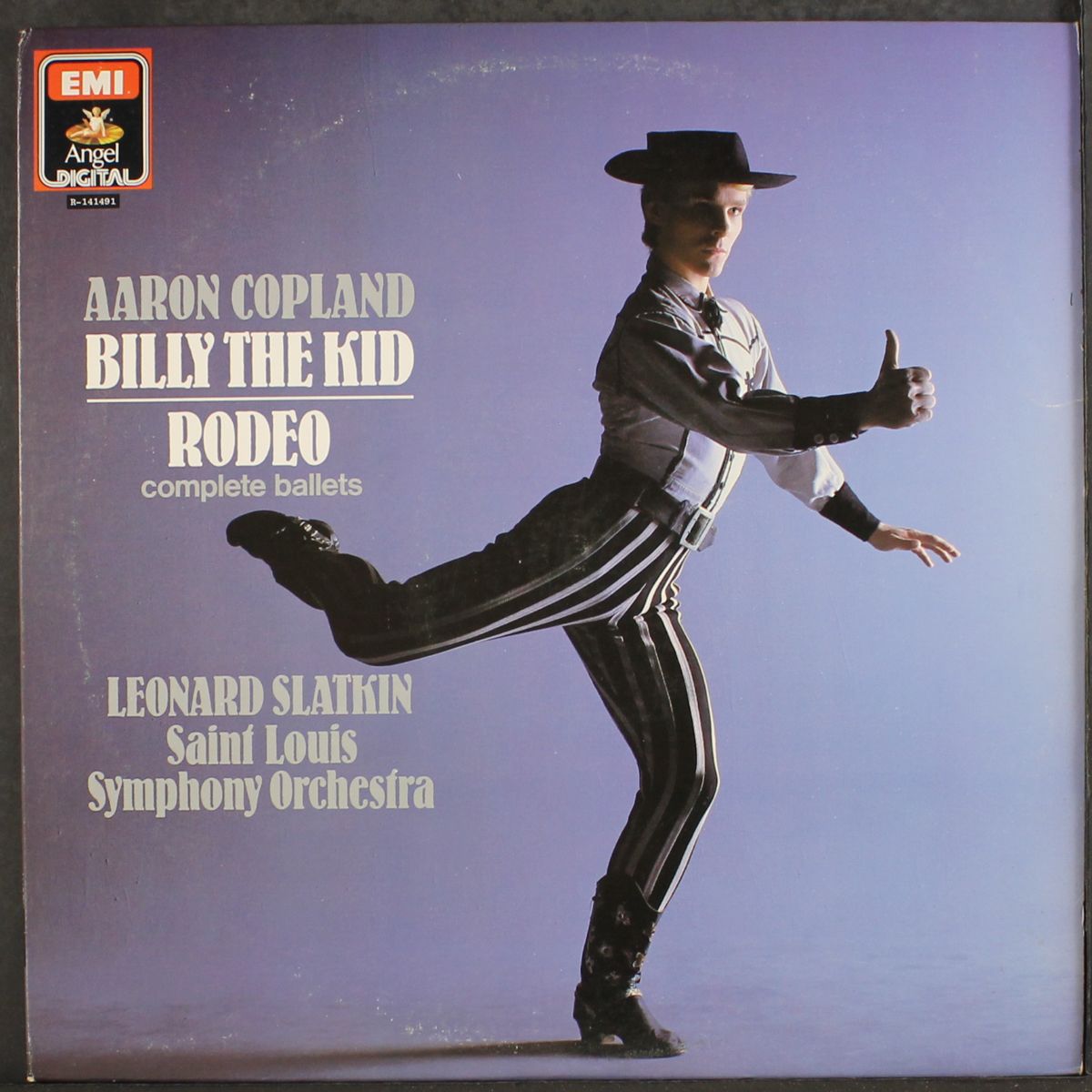 copland: billy the kid / rodeo by LEONARD SLATKIN