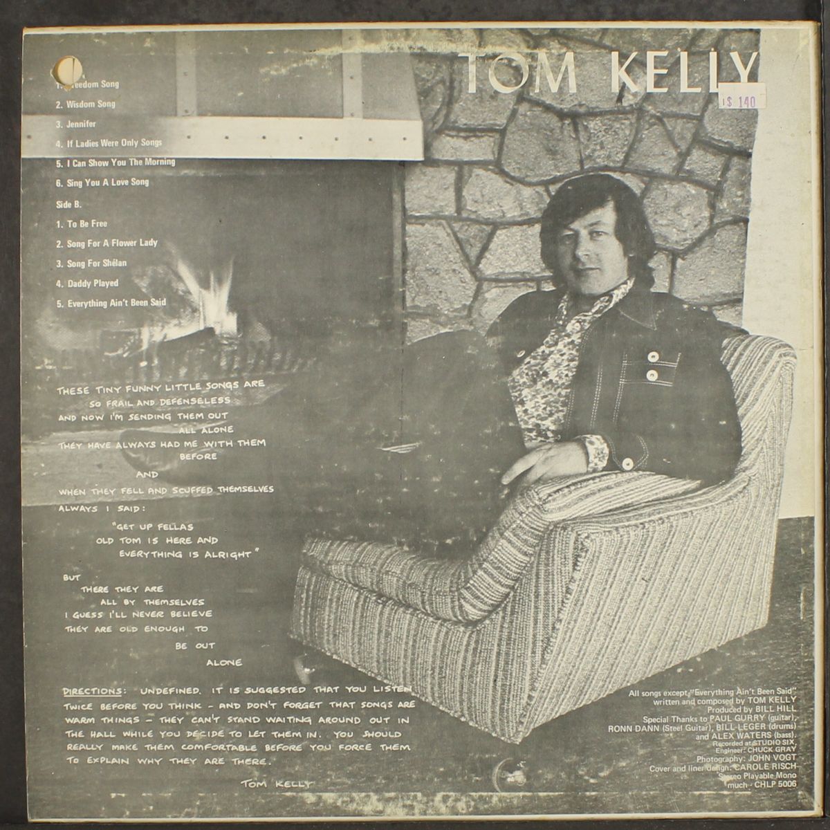 i can show you the morning by TOM KELLY