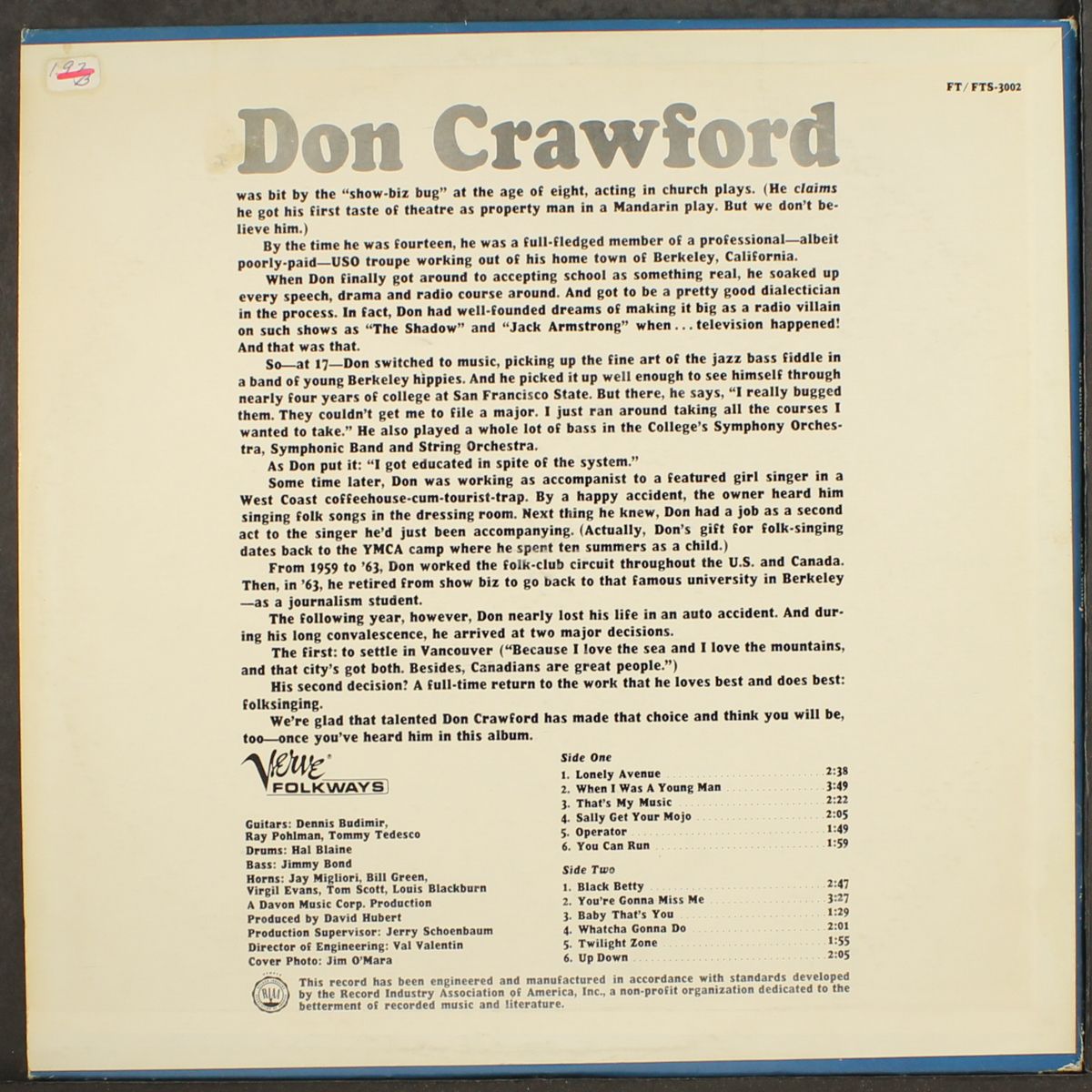 don crawford by DON CRAWFORD