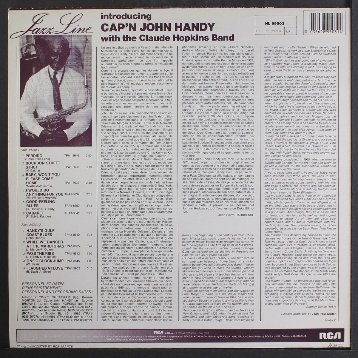 introducing by CAP'N JOHN HANDY