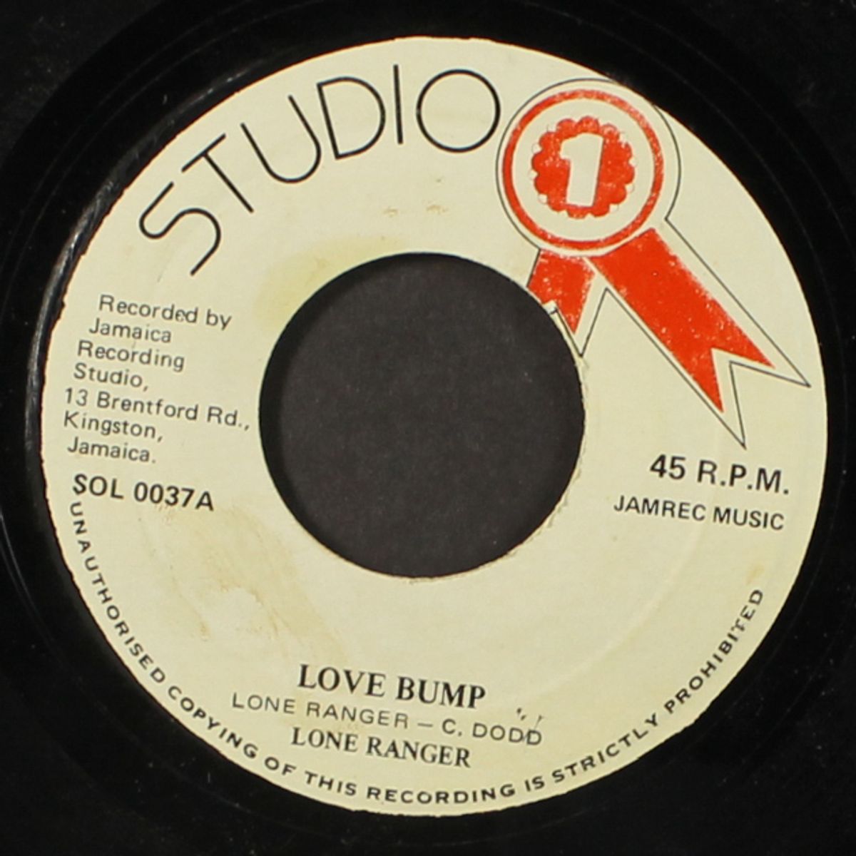 love bump / version by LONE RANGER / BRENTFORD ROCKERS