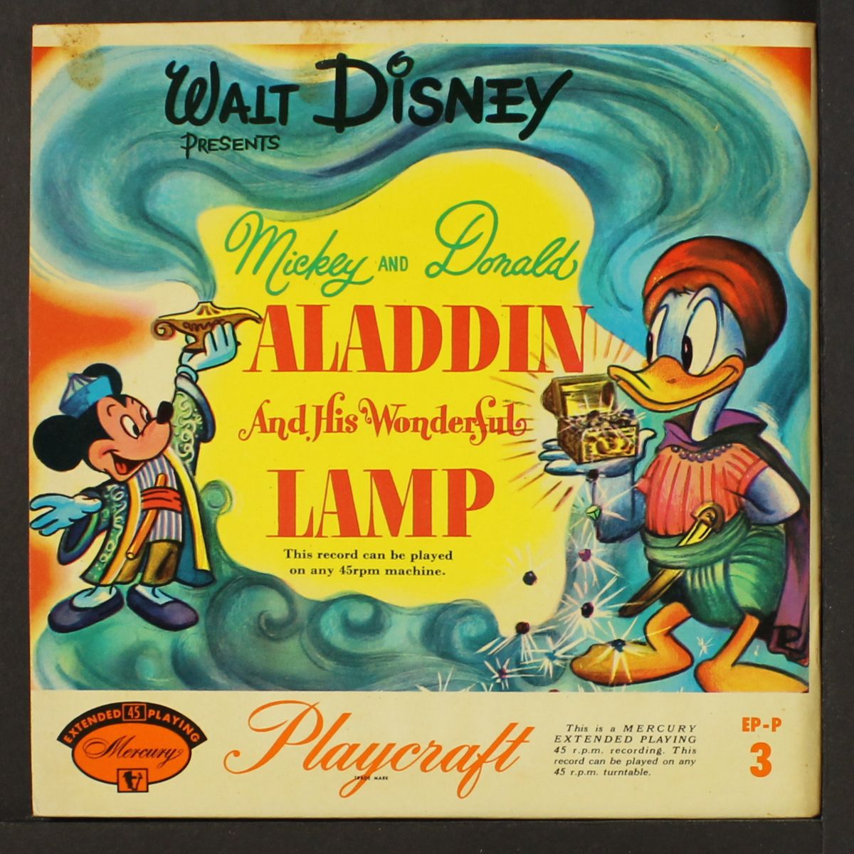 the magic flying carpet / aladdin and his wonderful lamp by WALT DISNEY
