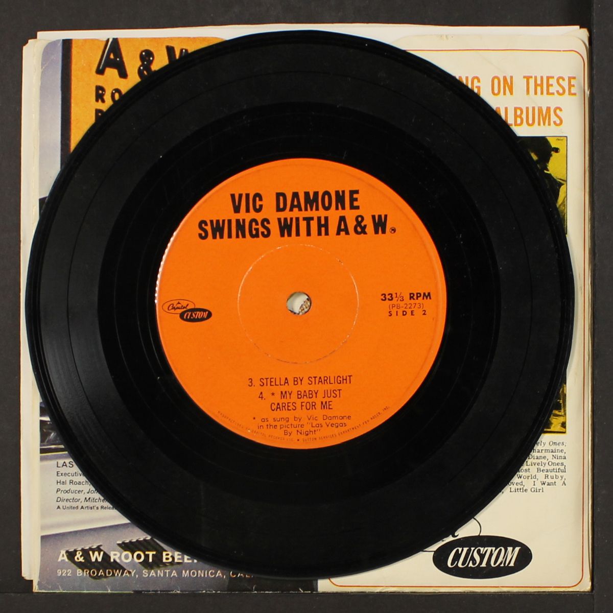 swings with a&w by VIC DAMONE