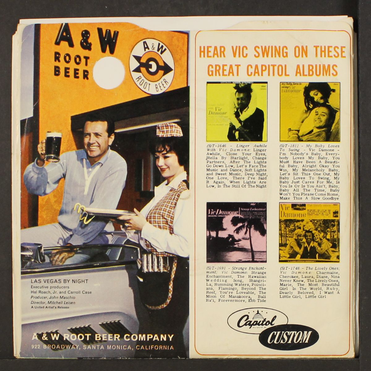 swings with a&w by VIC DAMONE