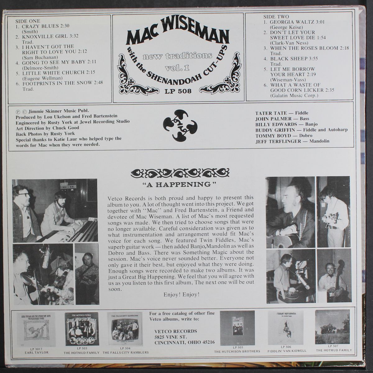 new traditions, vol. 1 by MAC WISEMAN