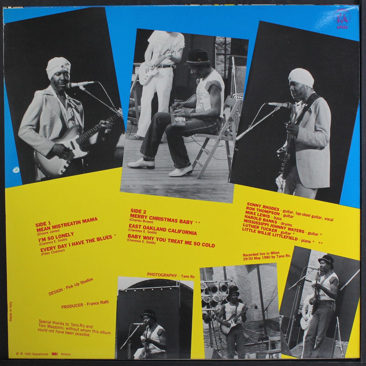 in europe by SONNY RHODES