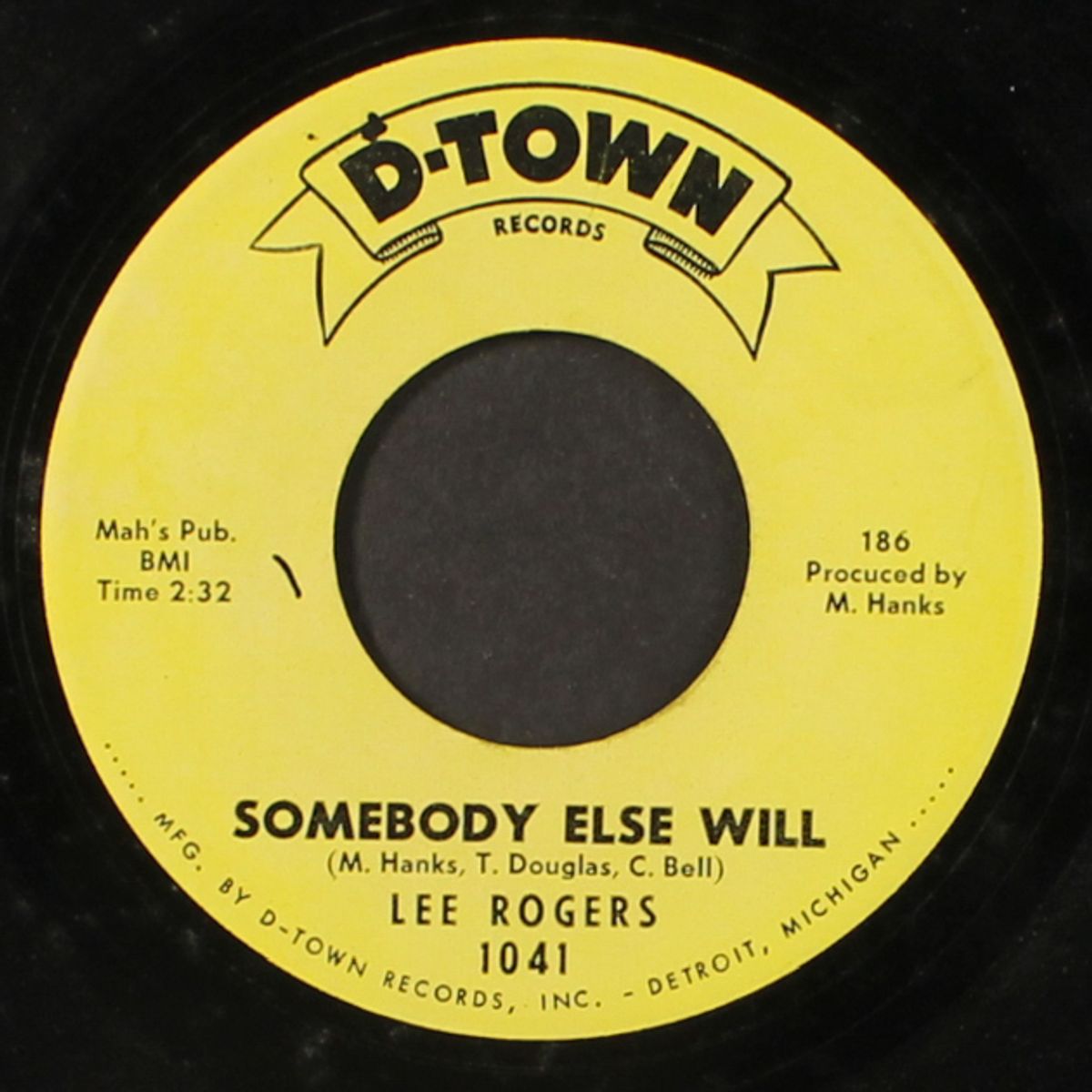 you're the cream of the crop / somebody else will by LEE ROGERS