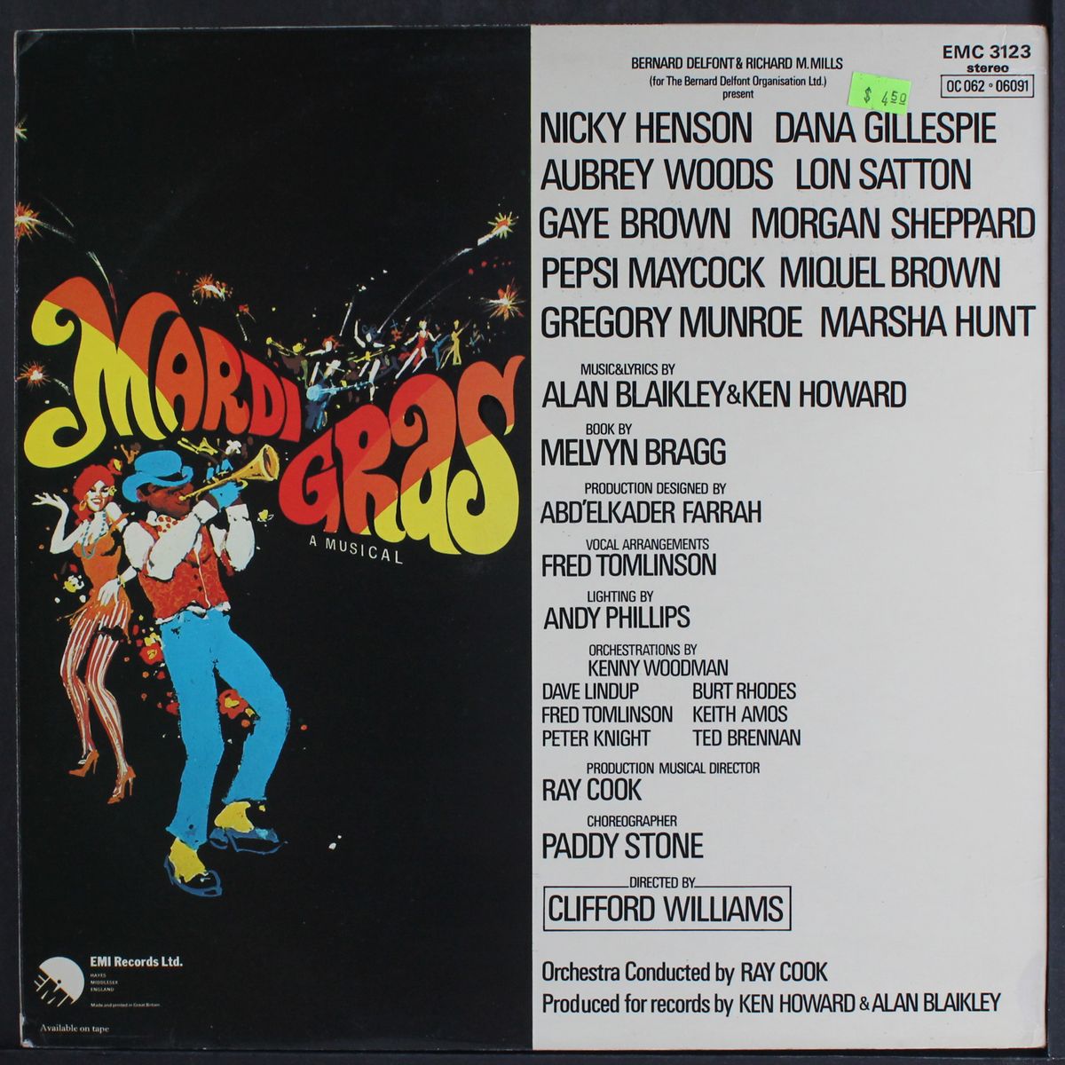 mardi gras by ORIGINAL LONDON CAST