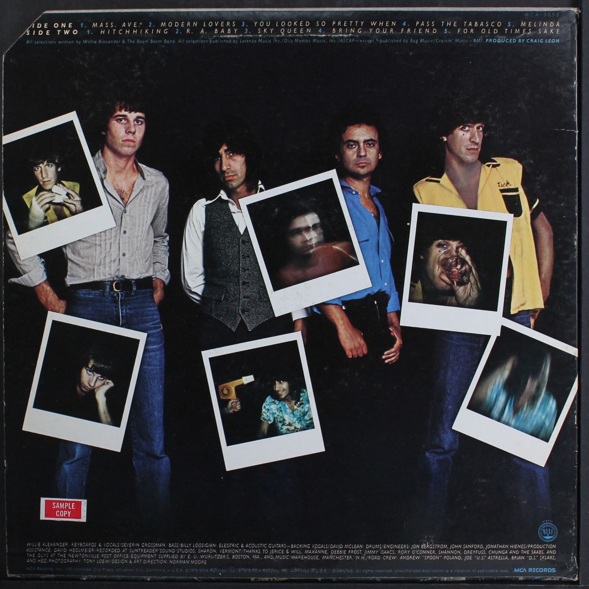 meanwhile..back in the states by WILLIE ALEXANDER & BOOM BOOM BAND