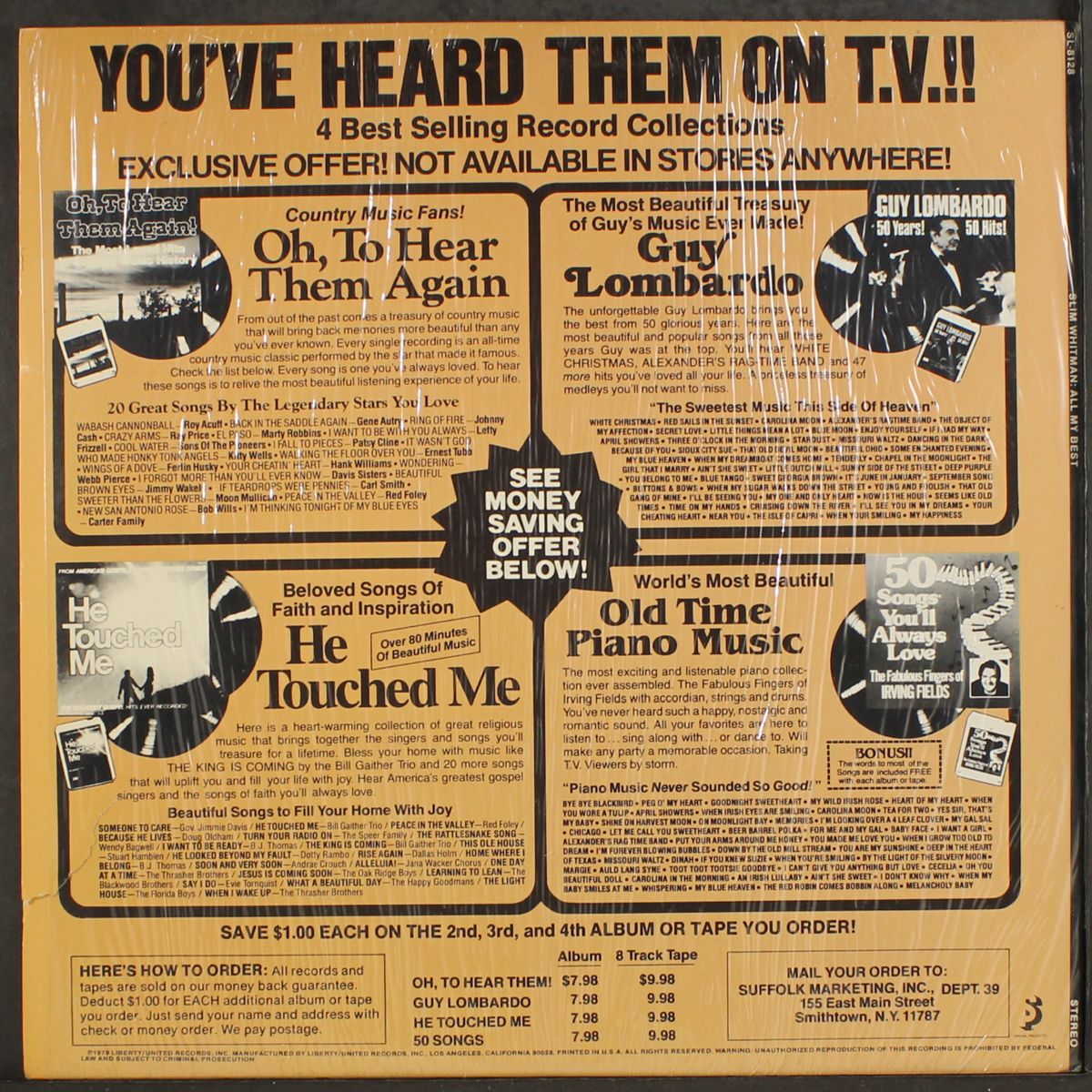 all my best by SLIM WHITMAN